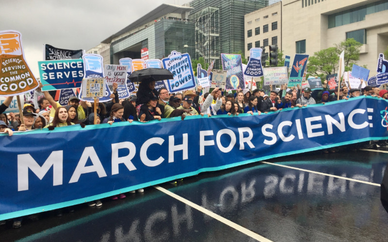 Image: March for Science.